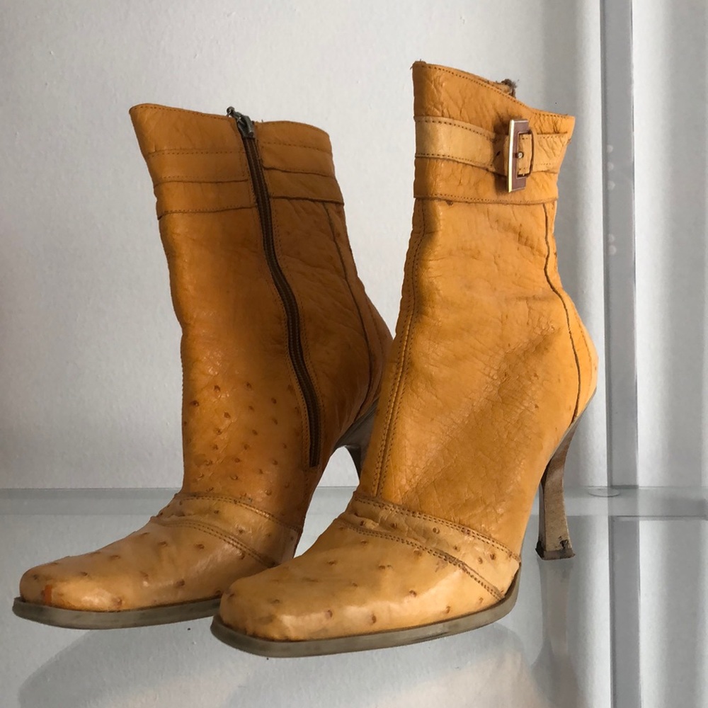 Botas de avestruz de Mexico